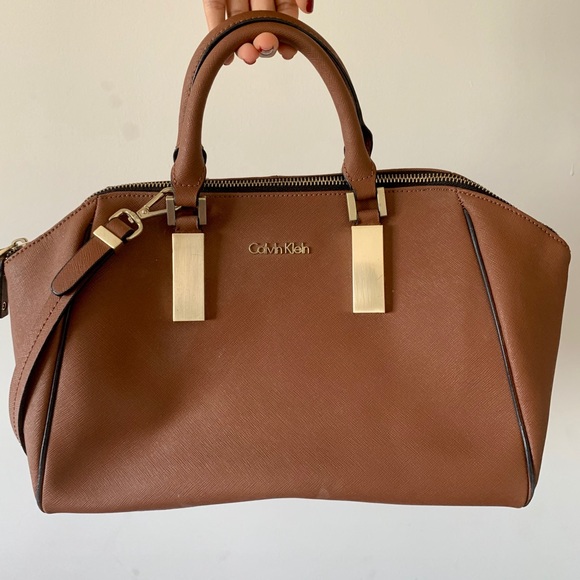 Calvin Klein Leather Handbag - Picture 2 of 8